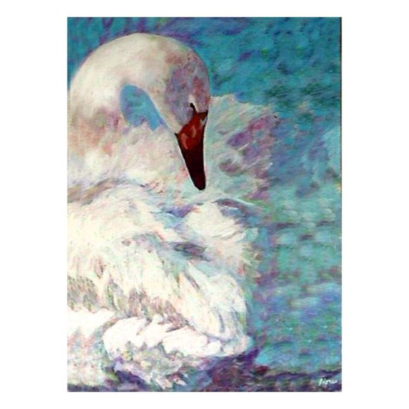 Swan Print - Picture 2 of 2